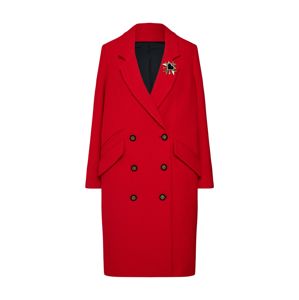The Kooples Přechodný kabát  červená